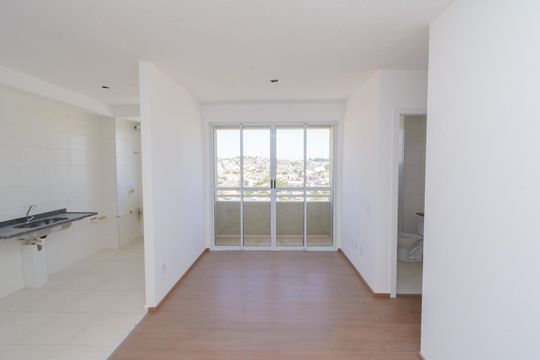 Sala de apartamento à venda com 2 quartos, 52m² em Novo Riacho, Contagem