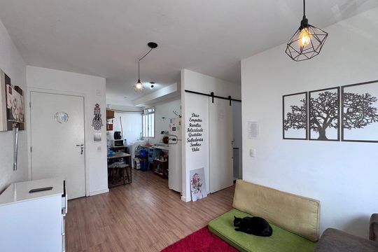 Sala de apartamento à venda com 2 quartos, 43m² em Recreio dos Bandeirantes, Rio de Janeiro