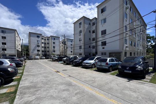 Fachada de apartamento à venda com 2 quartos, 43m² em Recreio dos Bandeirantes, Rio de Janeiro