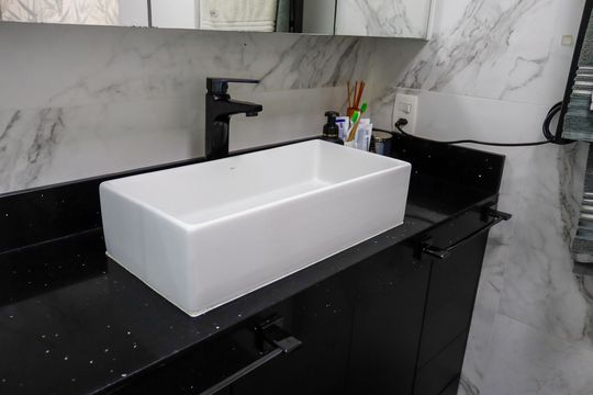 Banheiro da Suíte 3 de apartamento para alugar com 3 quartos, 113m² em Vila Osasco, Osasco