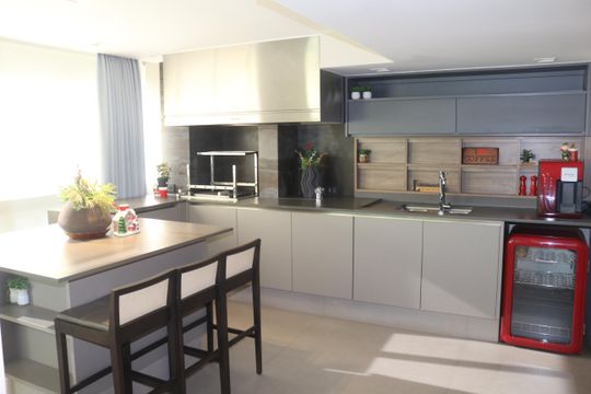 Varanda de apartamento para alugar com 3 quartos, 244m² em Santo Antônio, São Caetano do Sul