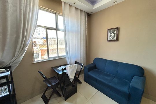 Sala de apartamento à venda com 1 quarto, 44m² em Encantado, Rio de Janeiro