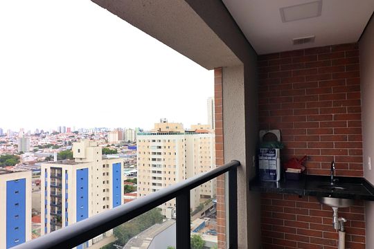 Varanda gourmet de apartamento para alugar com 2 quartos, 52m² em Jardim do Mar, São Bernardo do Campo