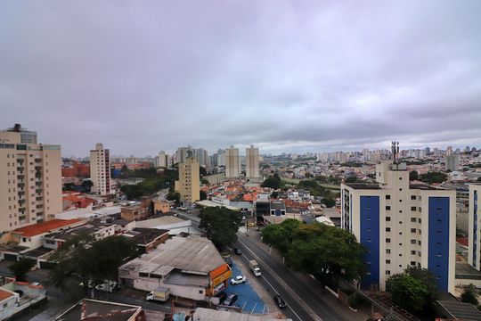 Varanda gourmet Vista de apartamento para alugar com 2 quartos, 52m² em Jardim do Mar, São Bernardo do Campo