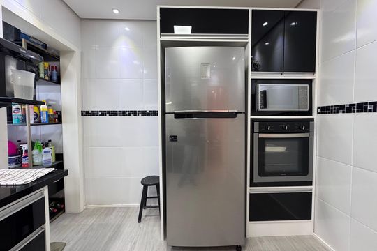 Cozinha de apartamento à venda com 2 quartos, 62m² em São José, São Leopoldo