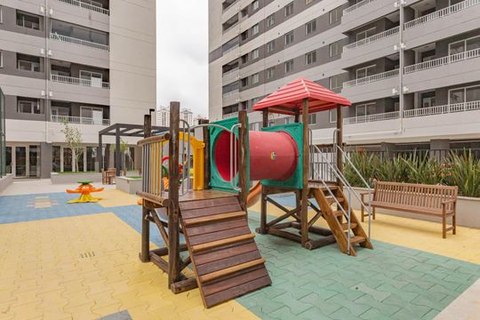 Área comum - Playground de apartamento à venda com 1 quarto, 38m² em Vila Vermelha, São Paulo