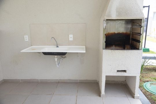 Área comum - Churrasqueira de apartamento para alugar com 2 quartos, 54m² em Piatã, Salvador