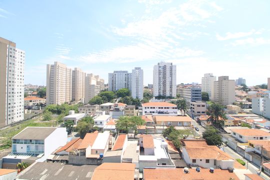Vista da Varanda de apartamento à venda com 3 quartos, 56m² em Jardim Santo Antoninho, São Paulo