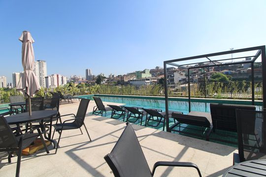 Área comum de apartamento à venda com 3 quartos, 56m² em Jardim Santo Antoninho, São Paulo