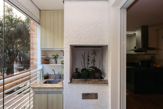 Varanda de apartamento à venda com 2 quartos, 96m² em Vila Dom Pedro I, São Paulo