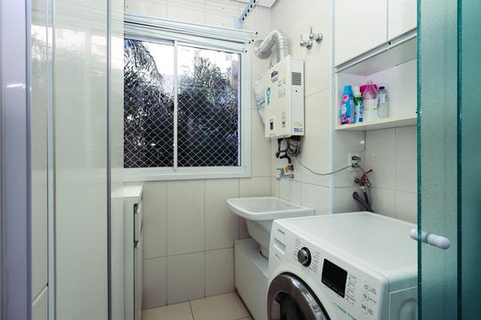 Área de Serviço de apartamento à venda com 2 quartos, 96m² em Vila Dom Pedro I, São Paulo