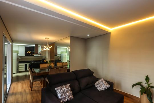 Sala de apartamento à venda com 2 quartos, 96m² em Vila Dom Pedro I, São Paulo