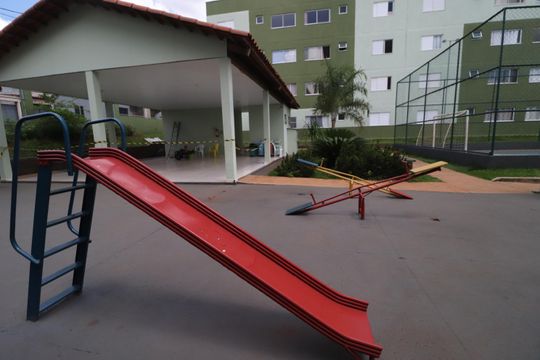 Área comum - Playground de apartamento para alugar com 2 quartos, 55m² em Shopping Park, Uberlândia