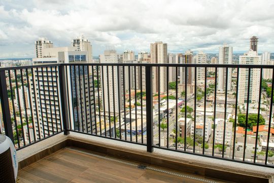 Varanda Studio de kitnet/studio à venda com 1 quarto, 50m² em Setor Marista, Goiânia