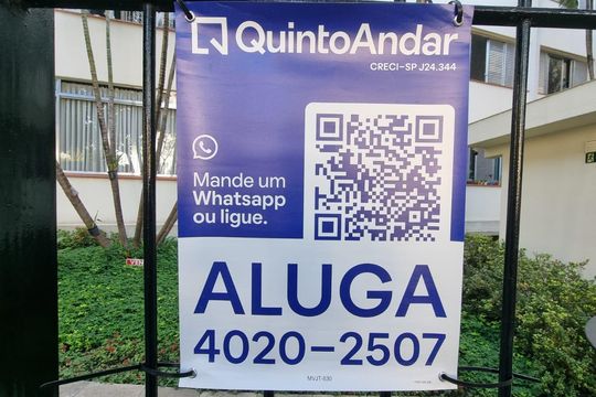 Placa de apartamento para alugar com 3 quartos, 147m² em Vila Buarque, São Paulo