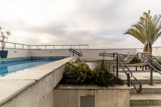 Piscina de kitnet/studio à venda com 1 quarto, 30m² em Centro Histórico de São Paulo, São Paulo