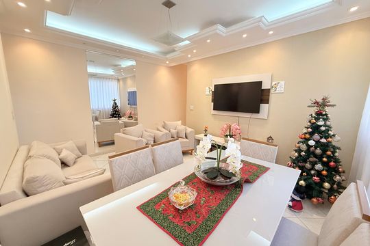 Sala de apartamento à venda com 2 quartos, 78m² em Castelo, Belo Horizonte