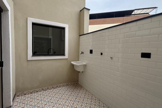 Área de Serviço de apartamento à venda com 2 quartos, 40m² em Vila Metalúrgica, Santo André