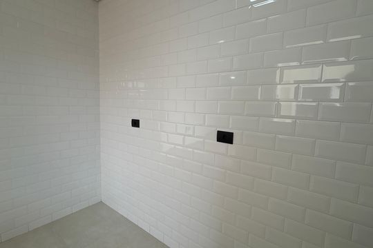 Cozinha de apartamento à venda com 2 quartos, 40m² em Vila Metalúrgica, Santo André