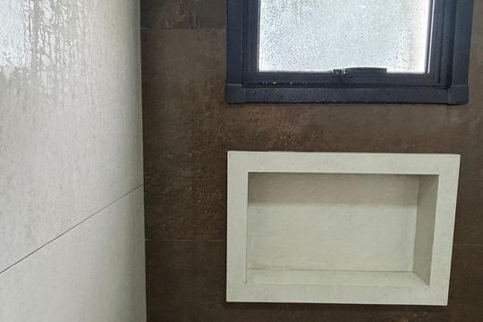 Banheiro de apartamento à venda com 2 quartos, 40m² em Vila Metalúrgica, Santo André