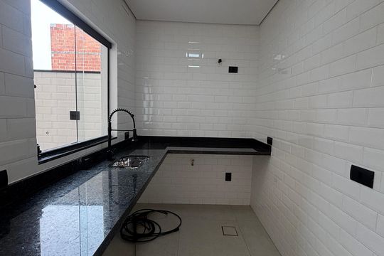 Cozinha de apartamento à venda com 2 quartos, 40m² em Vila Metalúrgica, Santo André