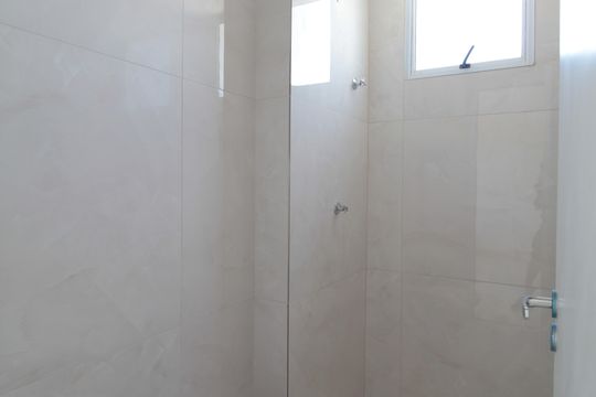 Banheiro Social de apartamento à venda com 2 quartos, 123m² em São Damião, Belo Horizonte
