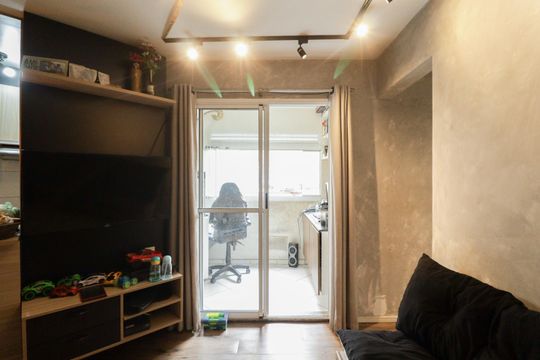 Sala de apartamento à venda com 2 quartos, 54m² em Vila Bela Vista (zona Norte), São Paulo