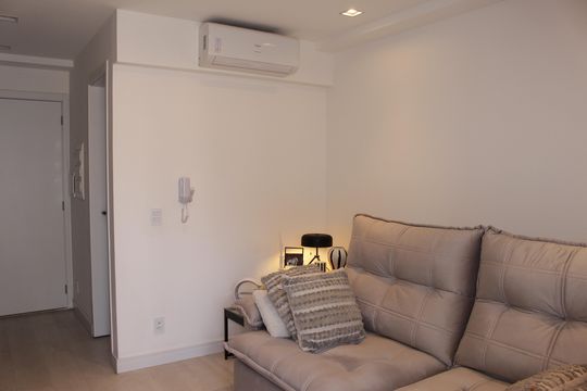 sala  de kitnet/studio à venda com 1 quarto, 50m² em Santa Cecilia, São Paulo