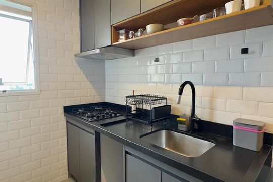 Cozinha de apartamento à venda com 2 quartos, 80m² em Paraíso, São Paulo