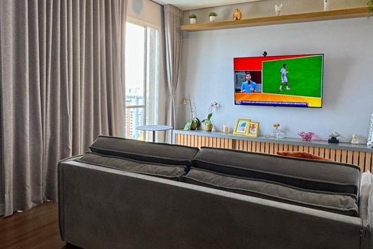 Sala de apartamento à venda com 2 quartos, 80m² em Paraíso, São Paulo