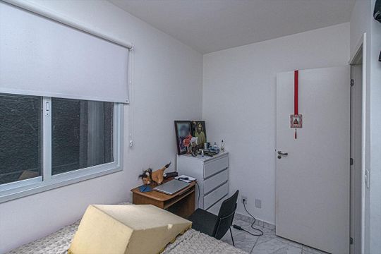 quarto 2_3 de apartamento à venda com 2 quartos, 44m² em Vila Gumercindo, São Paulo