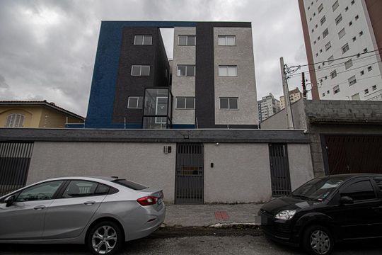 fachada de apartamento à venda com 2 quartos, 44m² em Vila Gumercindo, São Paulo