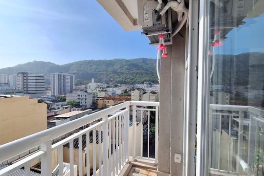 Varanda de apartamento à venda com 2 quartos, 58m² em São Francisco Xavier, Rio de Janeiro