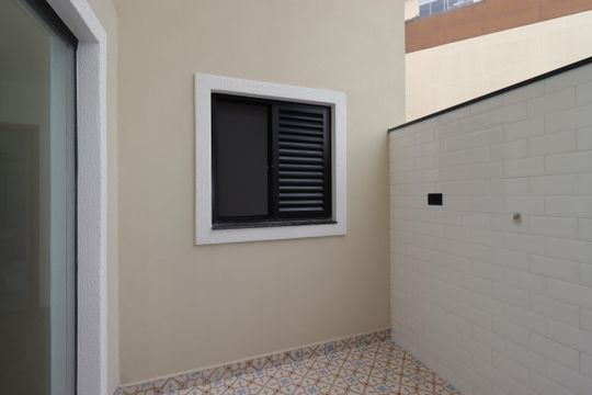 Área de Serviço de apartamento à venda com 2 quartos, 40m² em Vila Metalúrgica, Santo André