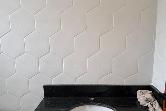Cobertura - Banheiro de apartamento à venda com 2 quartos, 79m² em Vila Metalúrgica, Santo André