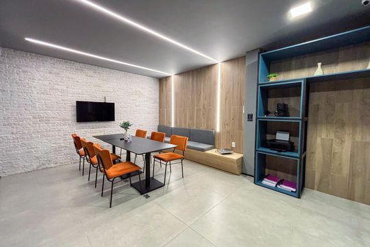 Área comum de kitnet/studio à venda com 1 quarto, 26m² em Cerqueira César, São Paulo