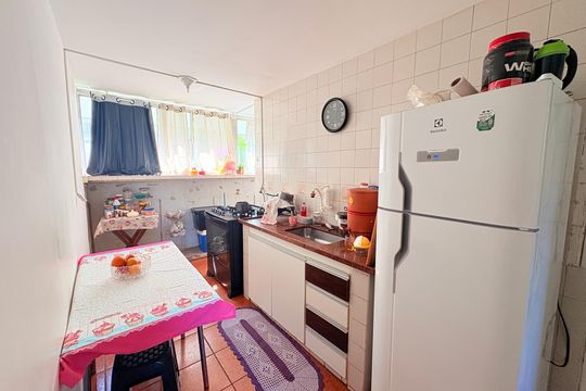Cozinha de apartamento para alugar com 2 quartos, 69m² em Parque Cecap, Jundiaí