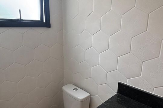 Cobertura - Banheiro de apartamento à venda com 2 quartos, 80m² em Vila Metalúrgica, Santo André