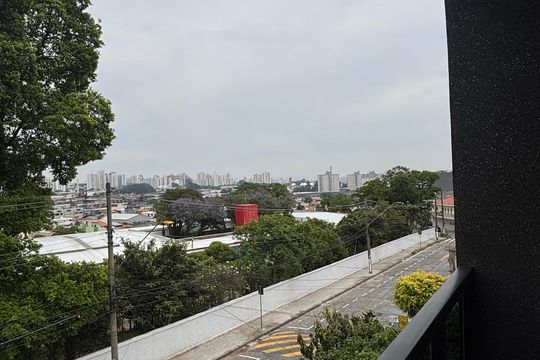 Quarto 1 Varanda de apartamento à venda com 2 quartos, 80m² em Vila Metalúrgica, Santo André