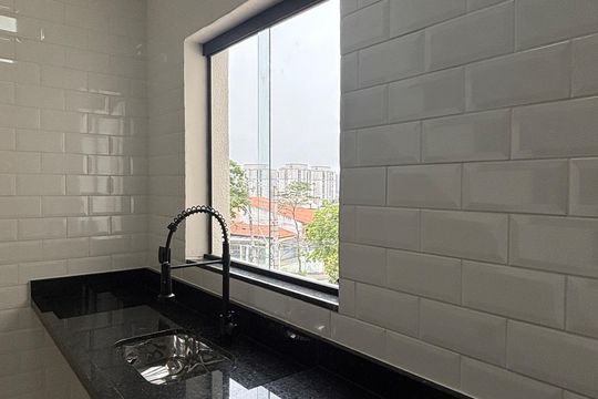 Cozinha de apartamento à venda com 2 quartos, 79m² em Vila Metalúrgica, Santo André