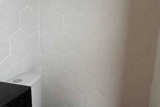 Cobertura - Banheiro de apartamento à venda com 2 quartos, 79m² em Vila Metalúrgica, Santo André