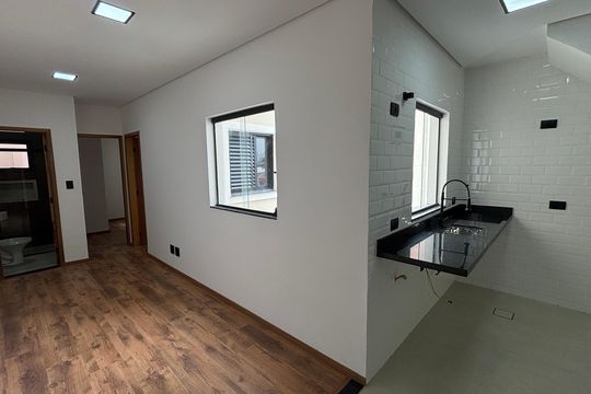 Sala - Sala de Jantar  de apartamento à venda com 2 quartos, 79m² em Vila Metalúrgica, Santo André