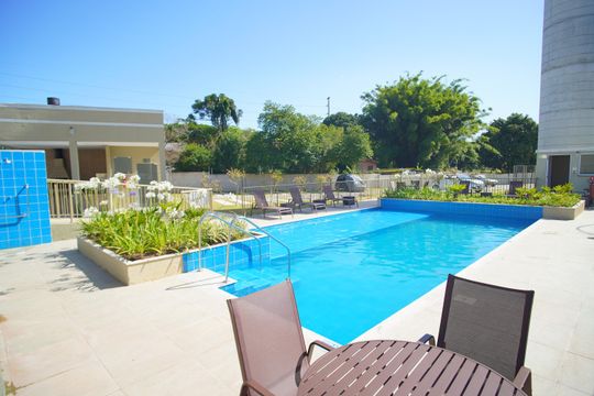 Área comum - Piscina de apartamento à venda com 2 quartos, 47m² em Rondônia, Novo Hamburgo