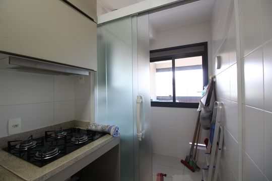 Área de Serviço de apartamento à venda com 2 quartos, 68m² em Barra Olímpica, Rio de Janeiro