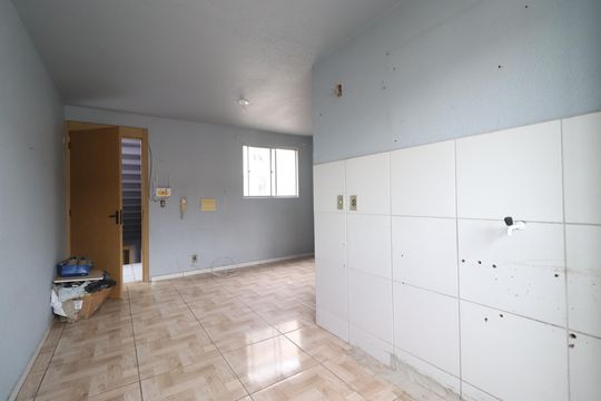 Cozinha de apartamento para alugar com 2 quartos, 57m² em Santo Afonso, Novo Hamburgo