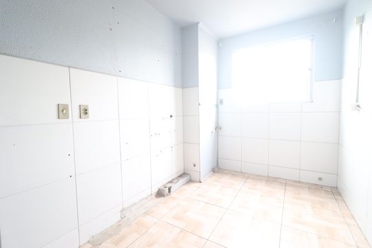 Cozinha de apartamento para alugar com 2 quartos, 57m² em Santo Afonso, Novo Hamburgo