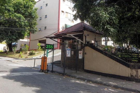 Fachada de apartamento à venda com 1 quarto, 45m² em Jacarepaguá, Rio de Janeiro