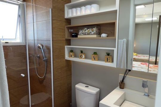 Banheiro de apartamento à venda com 2 quartos, 54m² em Socorro, São Paulo