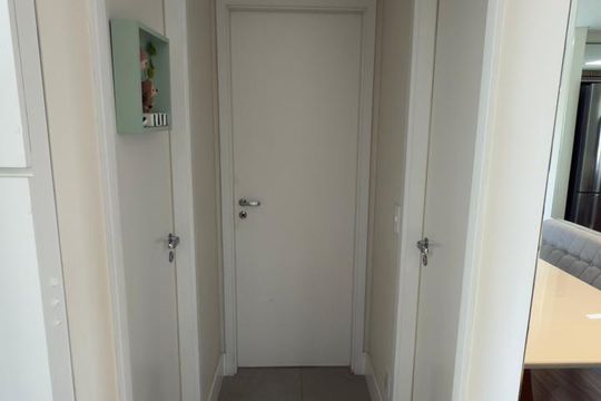 corredor de apartamento à venda com 2 quartos, 54m² em Socorro, São Paulo