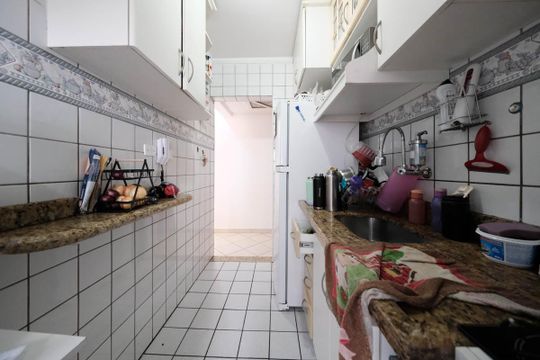 Cozinha e Área de Serviço de casa à venda com 3 quartos, 58m² em Jardim Belem, São Paulo